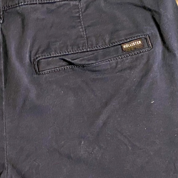 NWOT Hollister Navy Blue Epic Flex Flat Front Shorts 7” - Picture 2 of 3